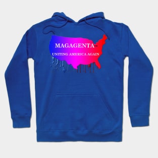 MAGAGENTA Uniting America Again on Map Hoodie